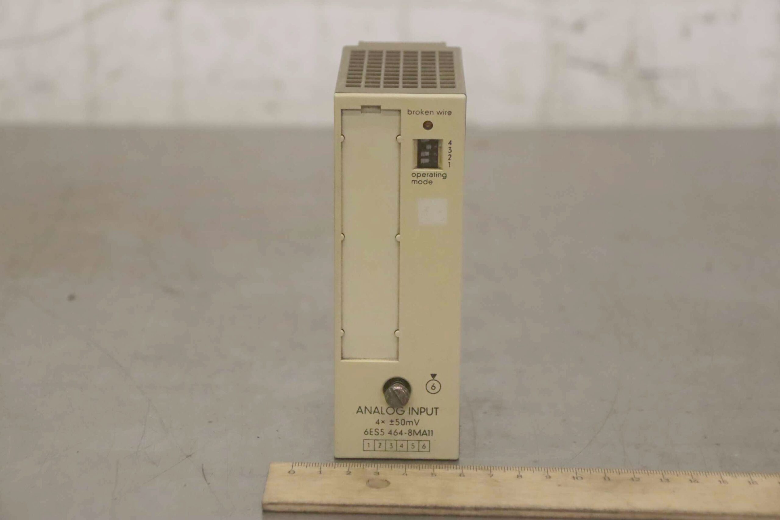 Analogeingabe von Siemens - 6ES5 464-8MA11 – Bild 3