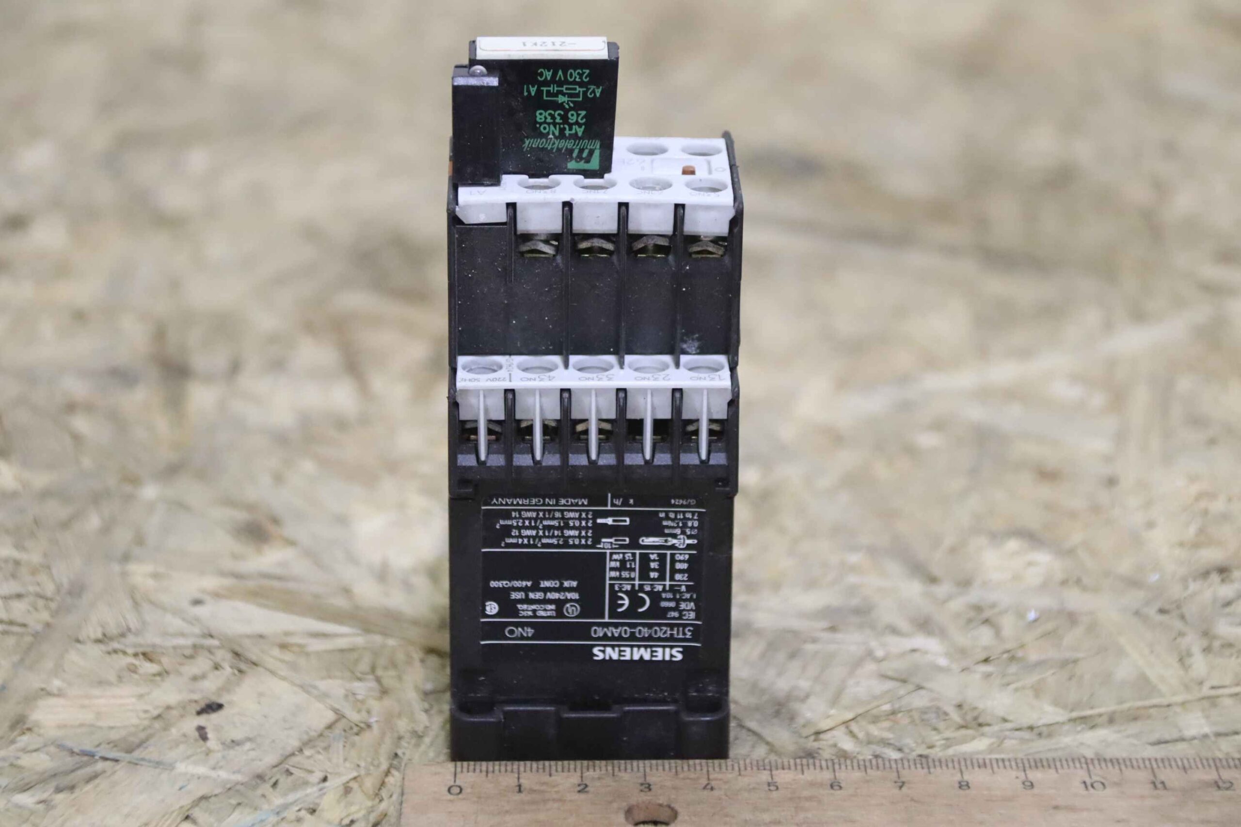 Hifsschütz von Siemens - 3TH2040-OAMO – Bild 3