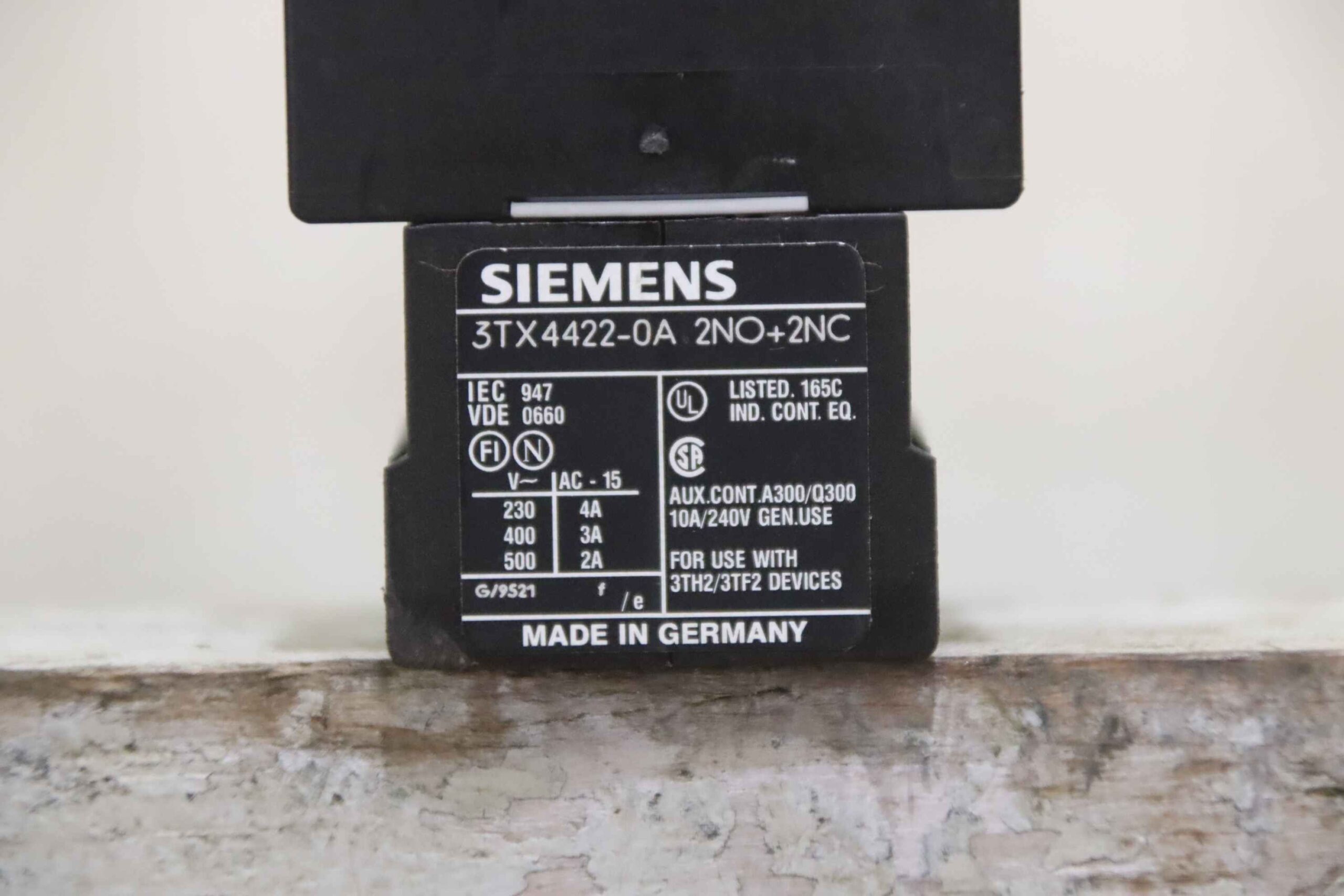 Hifsschütz von Siemens - 3TH2040-OAMO – Bild 5