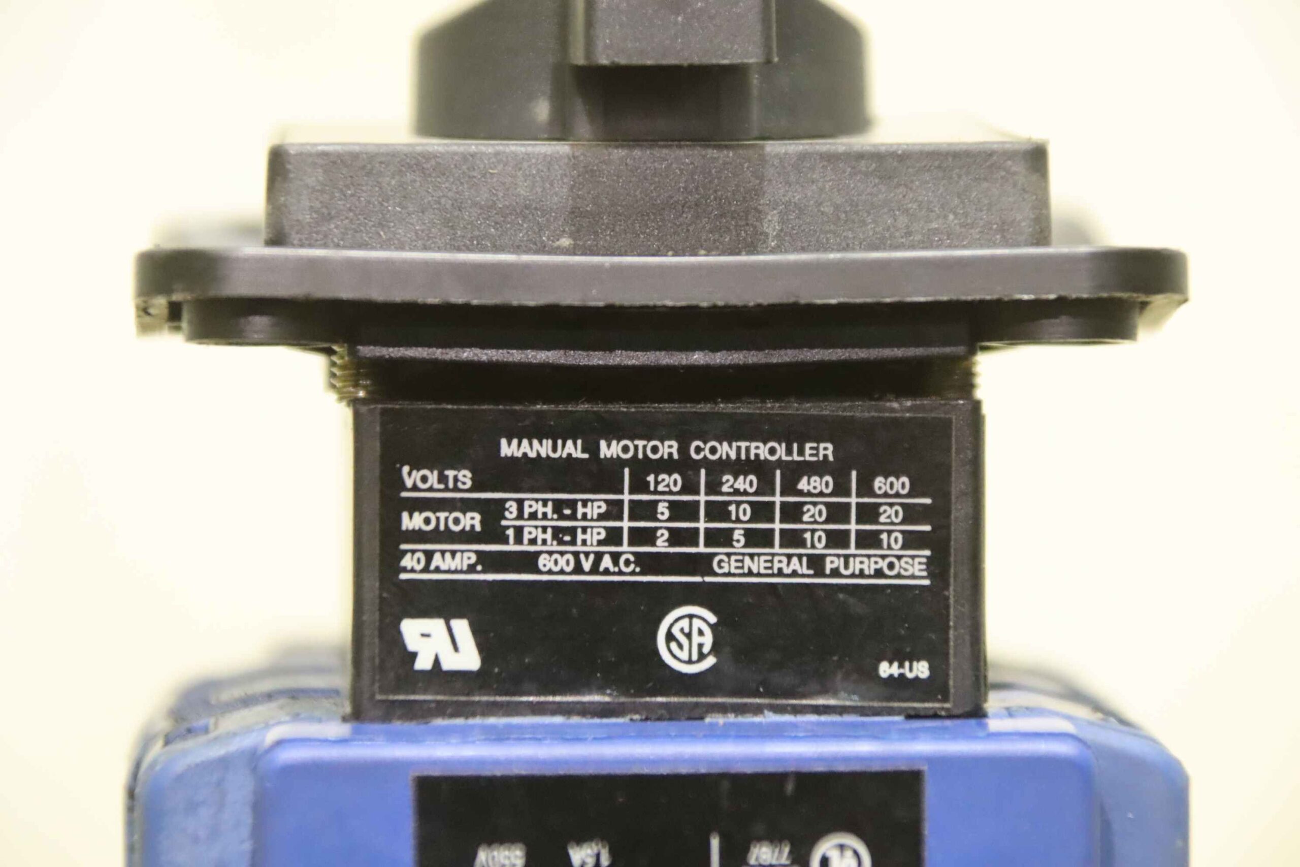 Lasttrennschalter von Kraus & Naimer - HO10 / A11-E – Bild 5