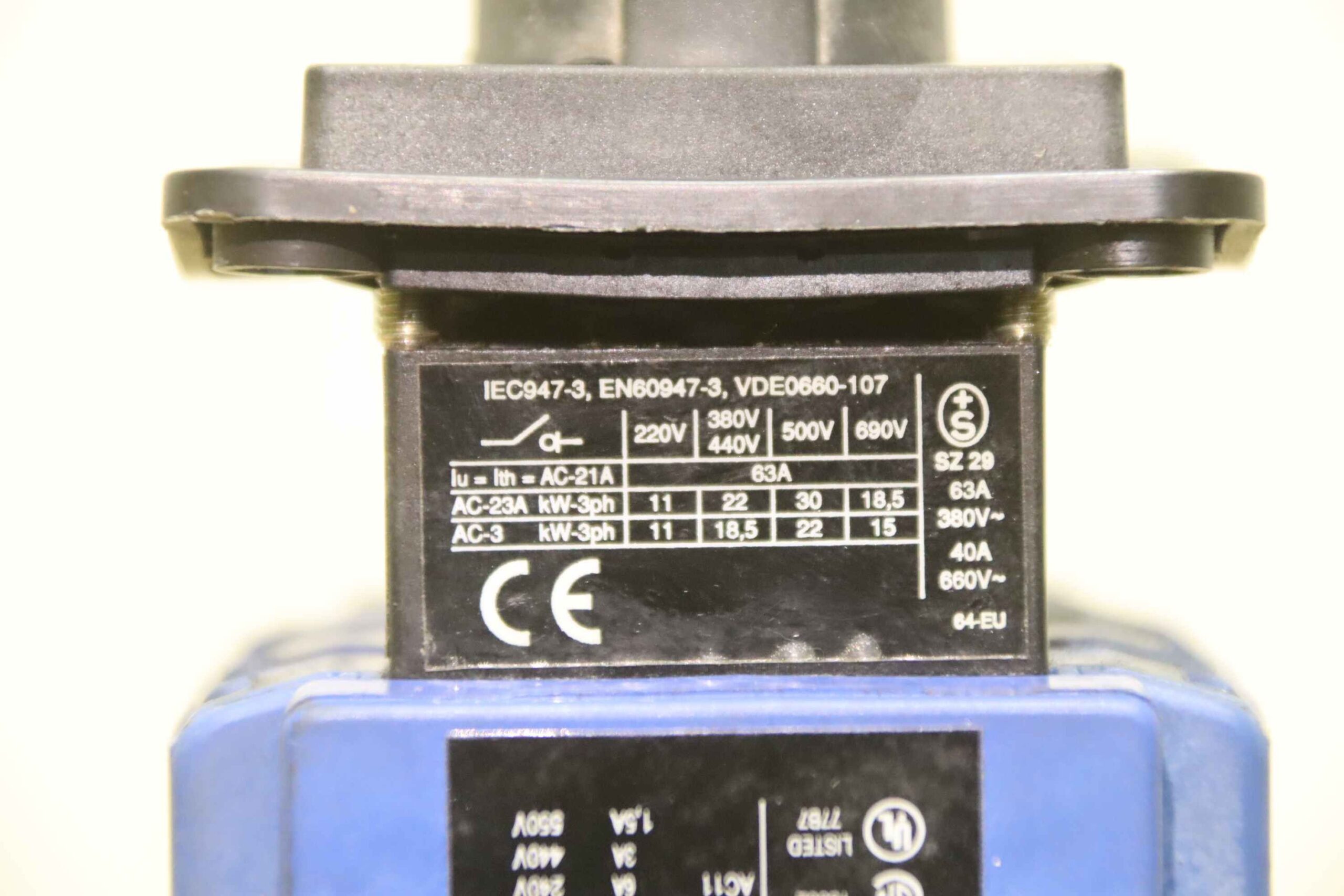 Lasttrennschalter von Kraus & Naimer - HO10 / A11-E – Bild 6