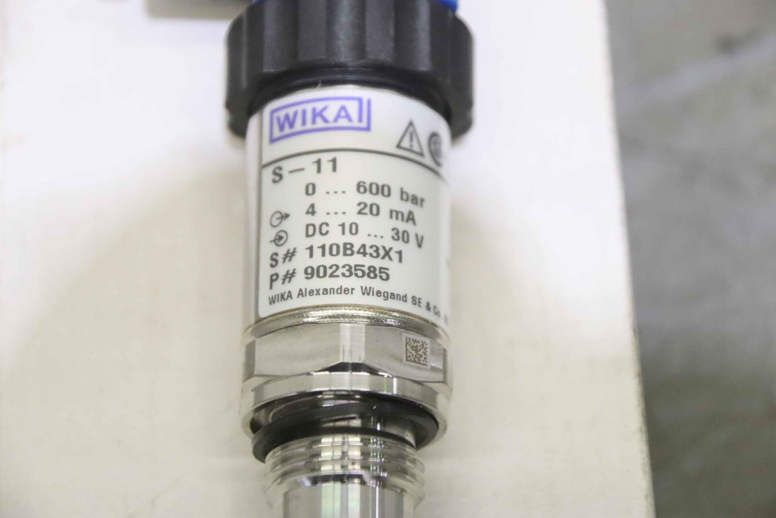 Drucksensor 0 - 600 bar von WIKA - S-11 – Bild 4