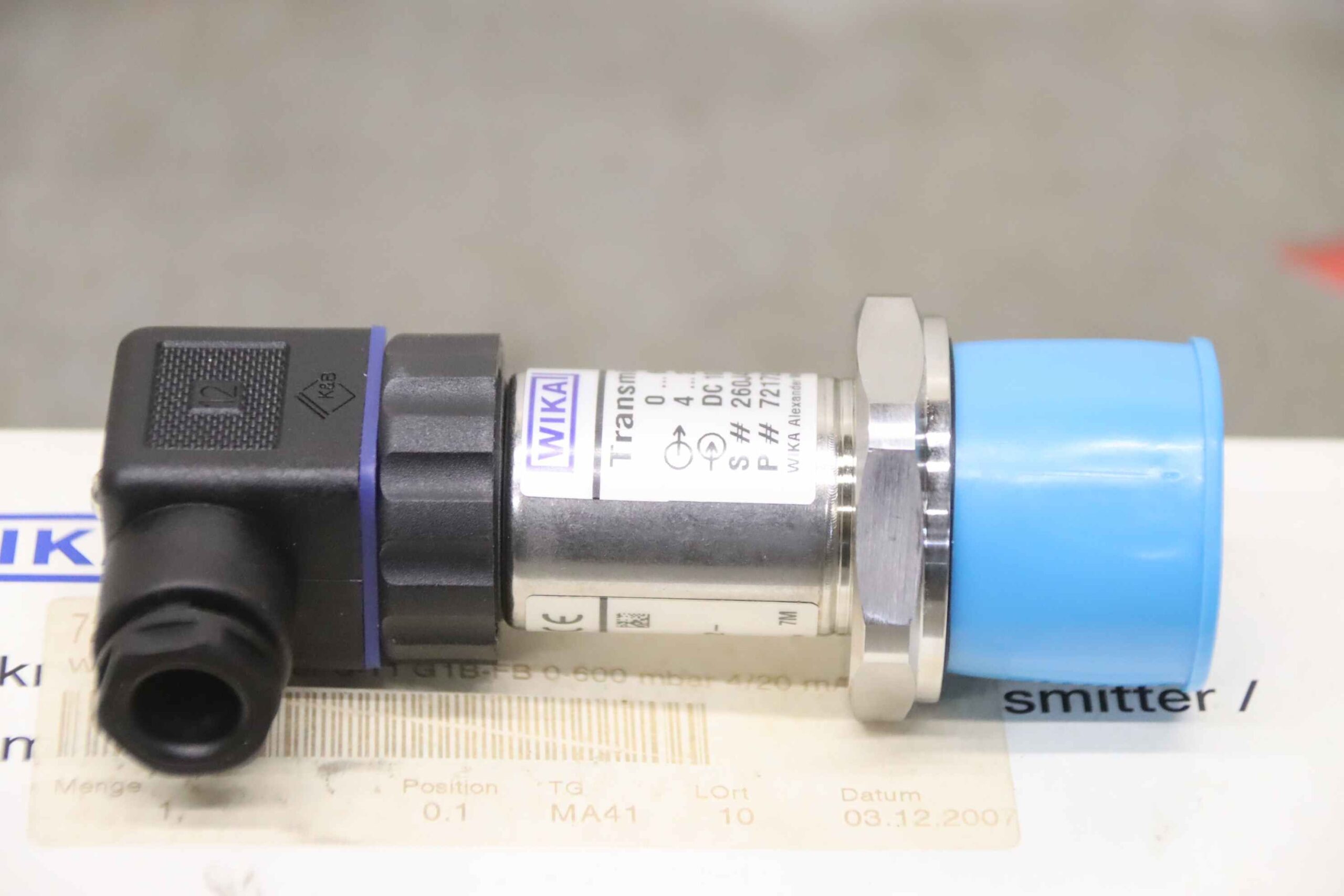 Drucksensor 0 - 600 bar von WIKA - S-11 – Bild 8