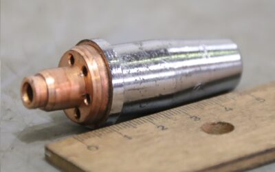 Blockdüse A   2 Stück von Messer-Griesheim - 10 - 25 mm, 3 - 4 bar