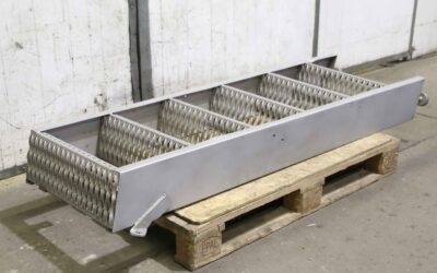 Alternative view of Maschinentreppe aus Edelstahl von VA - 6 stufig  Höhe 1680 mm