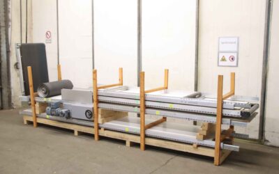 Förderband frequenzgeregelt von Transnorm - 15000 x 600 mm