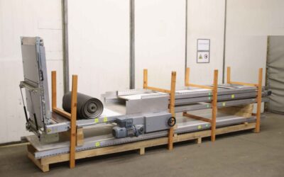 Alternative view of Förderband frequenzgeregelt von Transnorm - 15000 x 600 mm