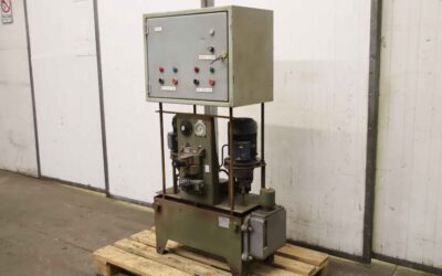 Hydraulikaggregat 2x 0,55 kW 1360 U/min von Orsta - 12l / 200 bar