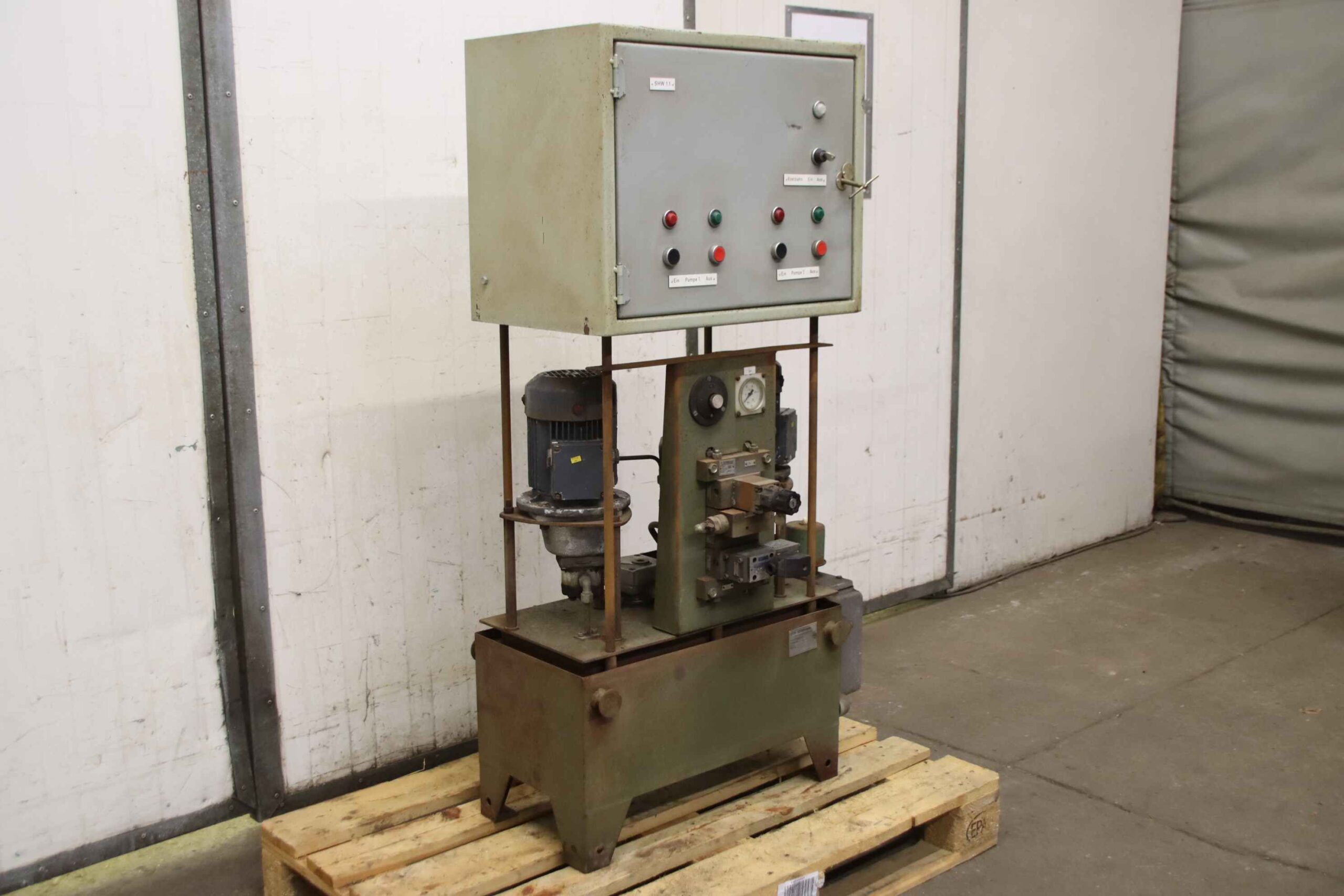 Hydraulikaggregat 2x 0,55 kW 1360 U/min von Orsta - 12l / 200 bar – Bild 2