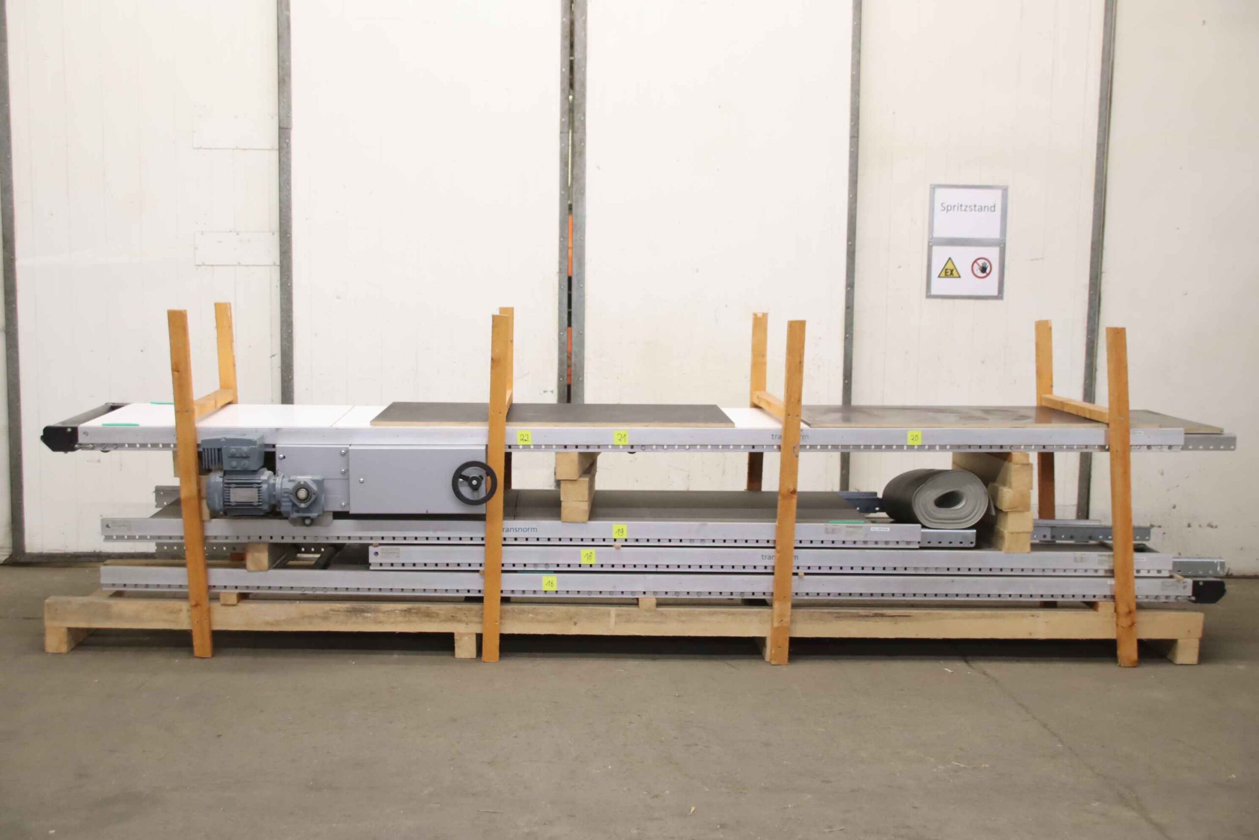 Förderband frequenzgeregelt von Transnorm - 1100 134000 x 600 mm – Bild 3