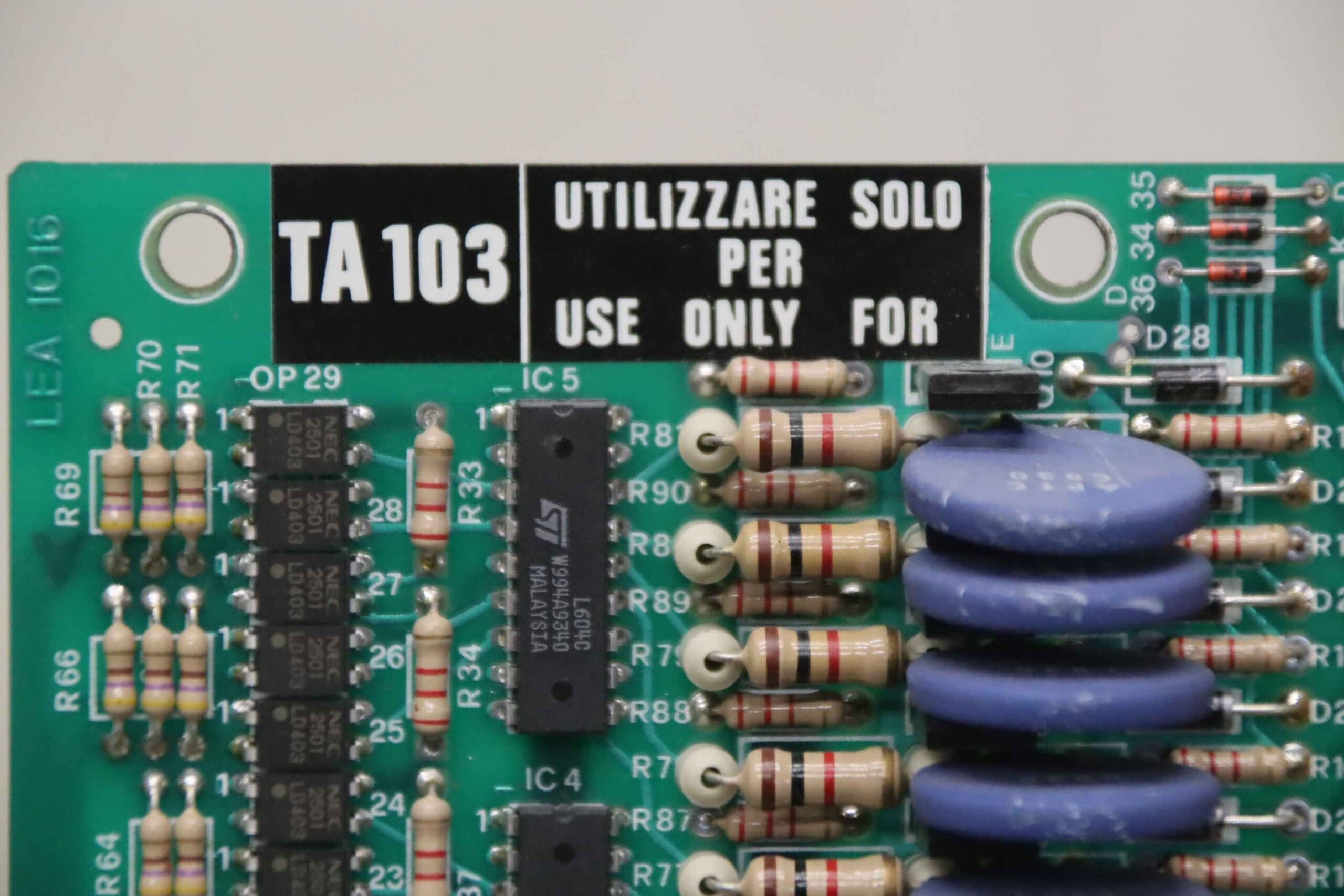 Steuerungsmodul von Bierrebi LEA SRL. - TA 103 LEA 1016 2.028.01.061.02 – Bild 6