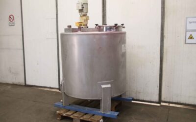 Rührtank von Edelstahl - 1000 Ltr