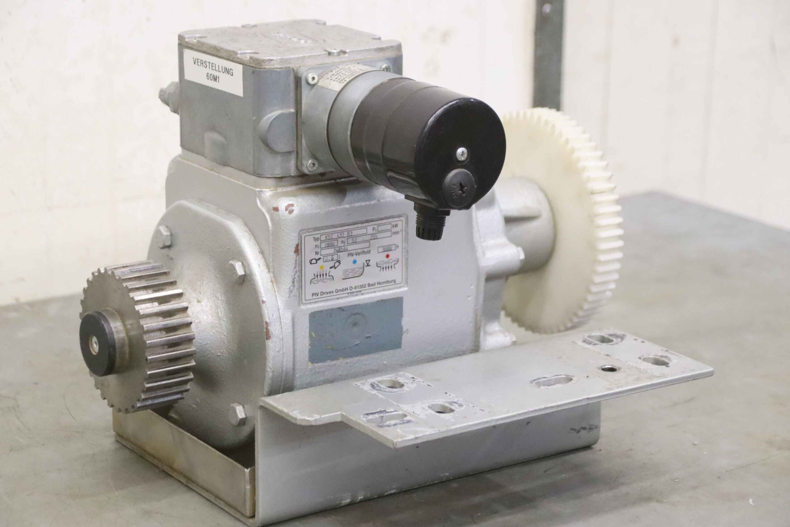 regelbares Getriebe 53-255 U/min von PIV - KSC 432 B3 – Bild 2