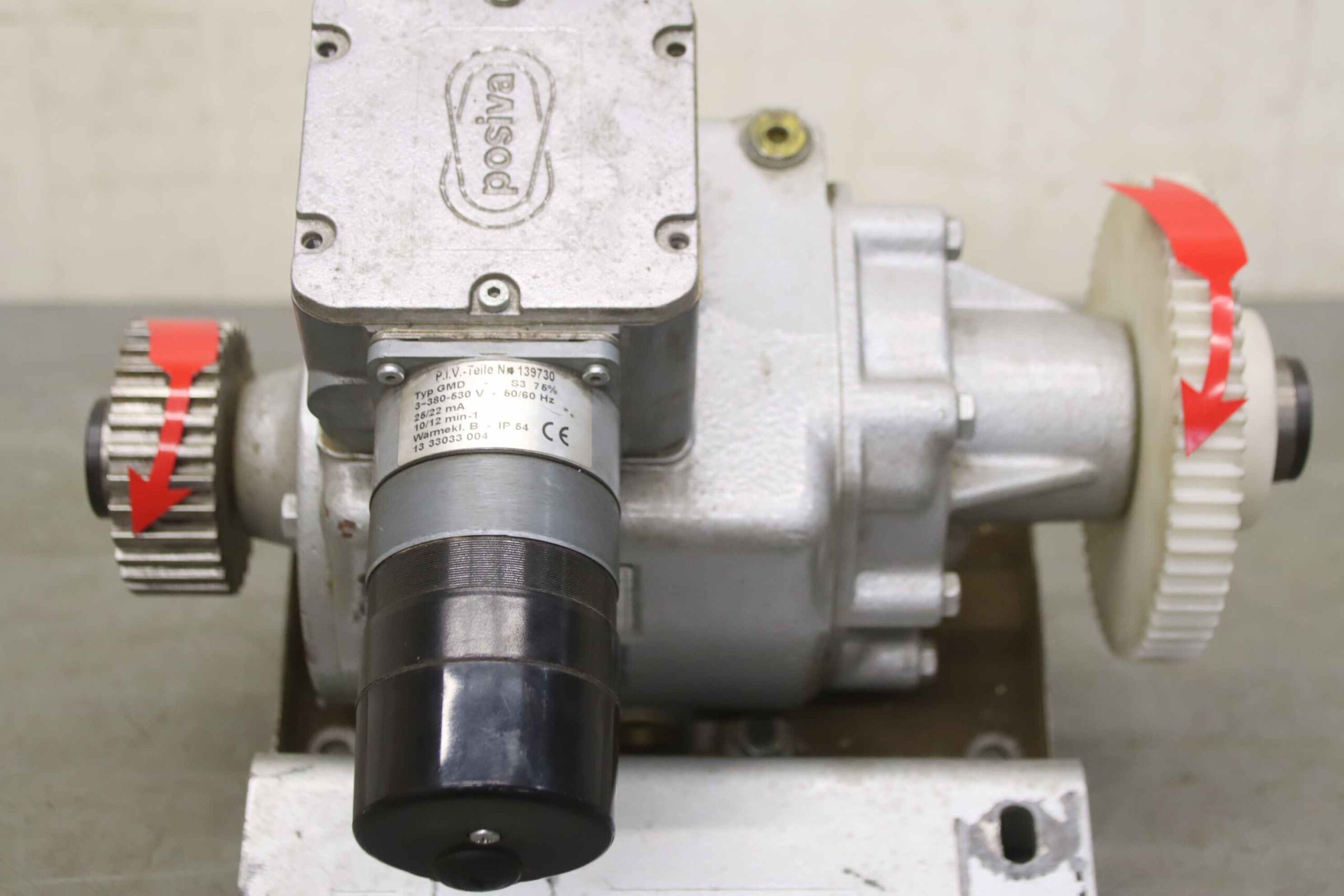 regelbares Getriebe 53-255 U/min von PIV - KSC 432 B3 – Bild 10