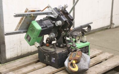 Alternative view of Kettenzug mit Fahrwerk 1500 kg von Stahl - ST 2008-16/4 2/1  SU-A 1442 110