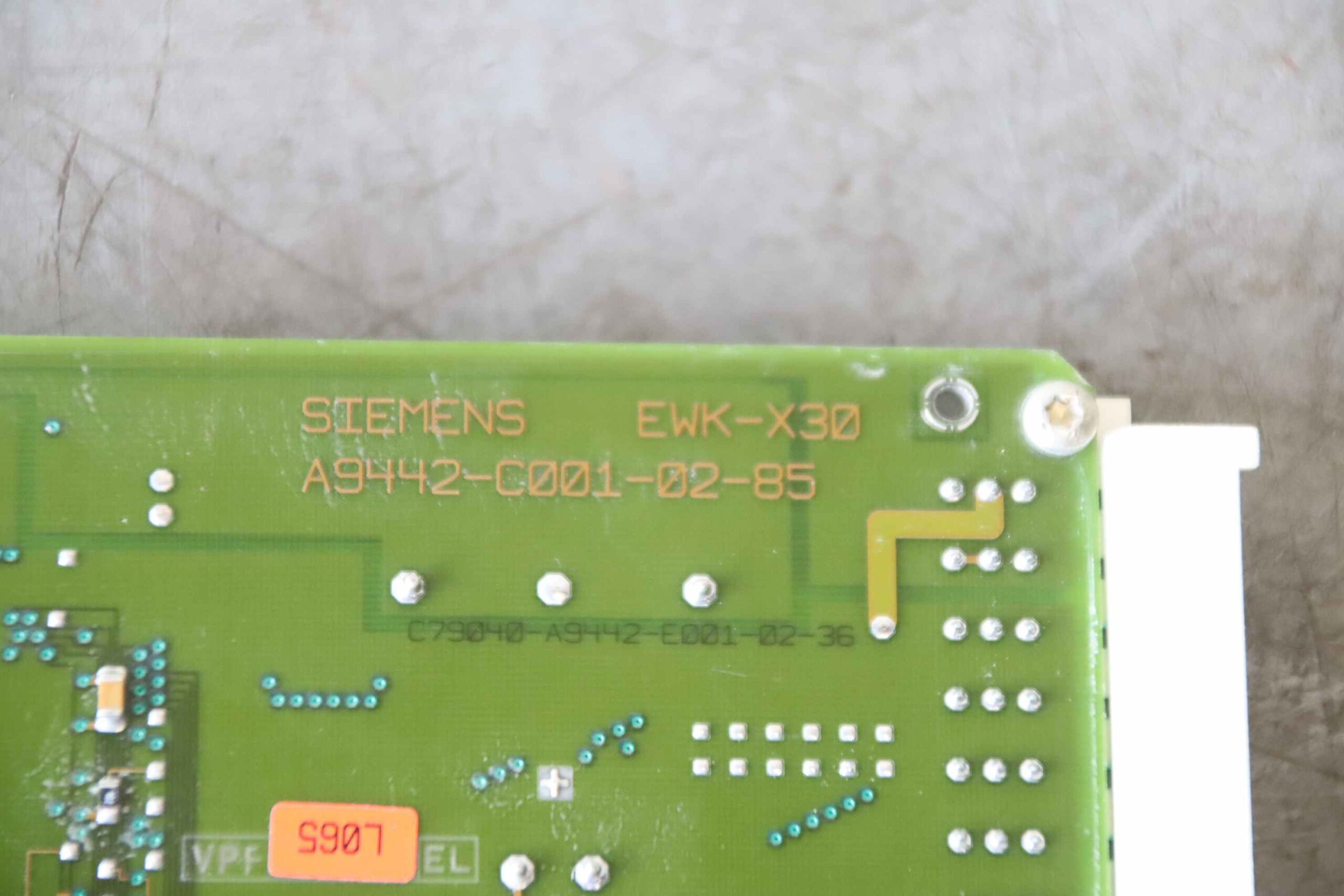 Steuerkarte von Siemens - C79458-L9001 PC 612 F – Bild 8