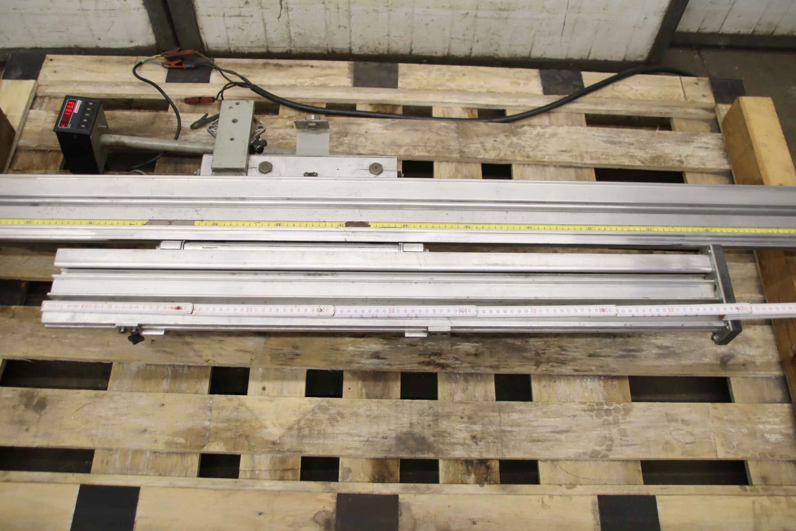 Anschlag- und Mess-System Digitalanzeige von elumatec - E-100 4280 mm – Bild 6