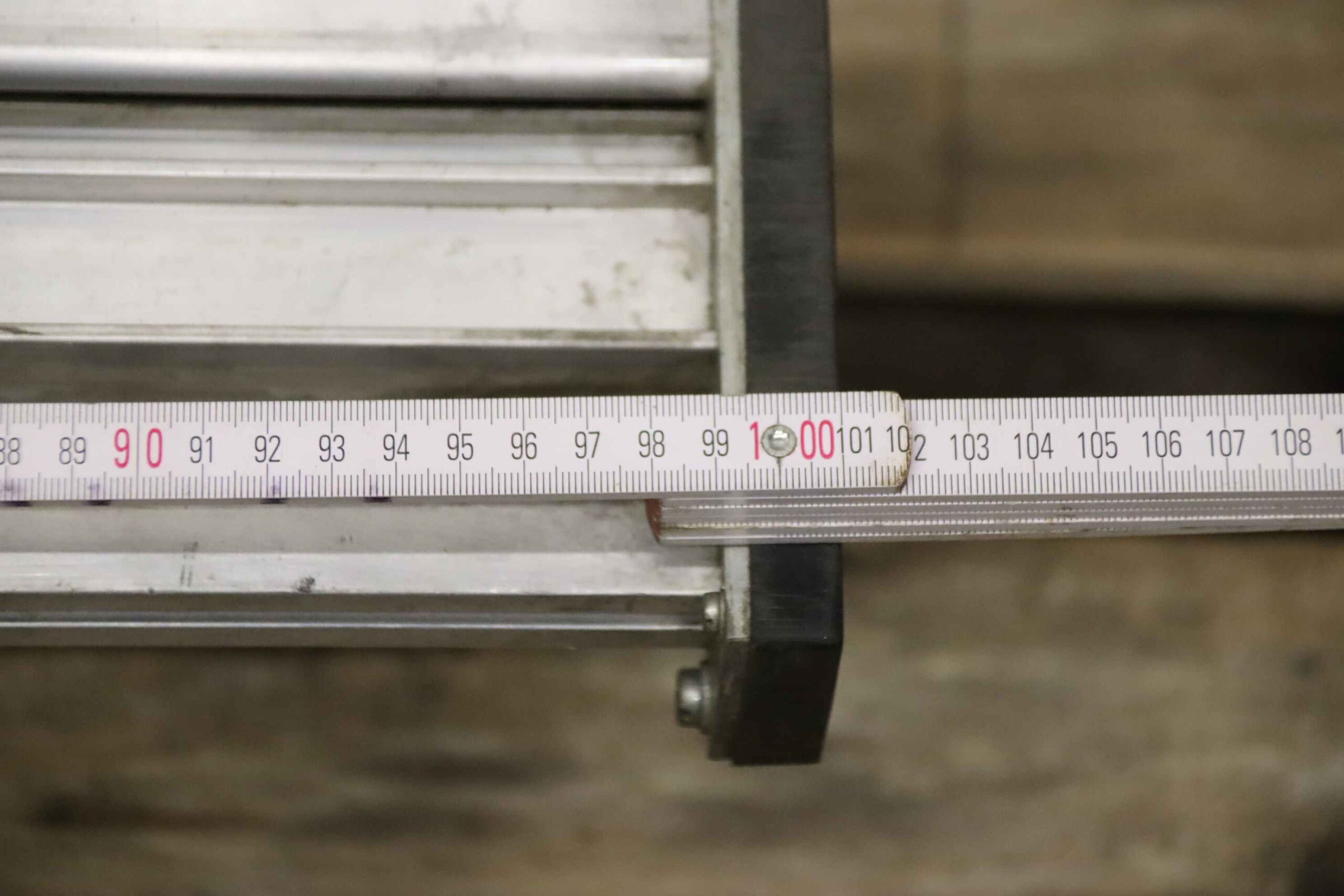 Anschlag- und Mess-System Digitalanzeige von elumatec - E-100 4280 mm – Bild 7