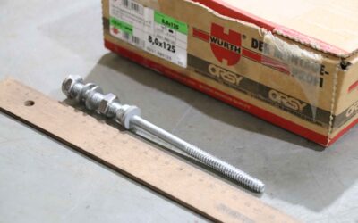 Solarbefestiger 8,0 x 125 49 Stück von Würth - BZ 8,0 x 125  M10x50