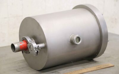 Alternative view of Abscheider Edelstahlbehälter von Edelstahl - Ø 248 x 435 mm