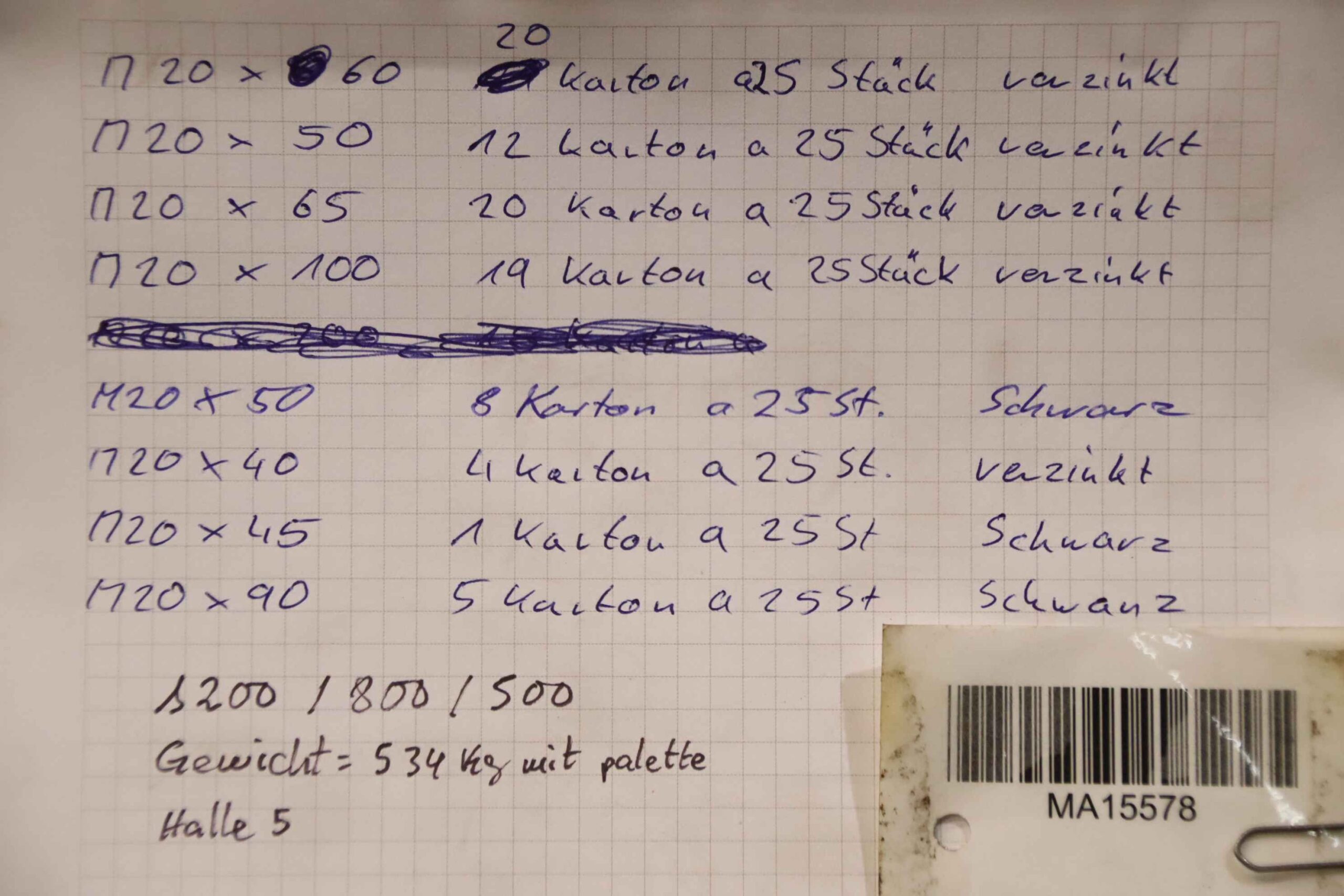 Sechskantschrauben M20, DIN 931, 514 kg von Diverse - 8.8 div Größen schwarz/verzinkt – Bild 5