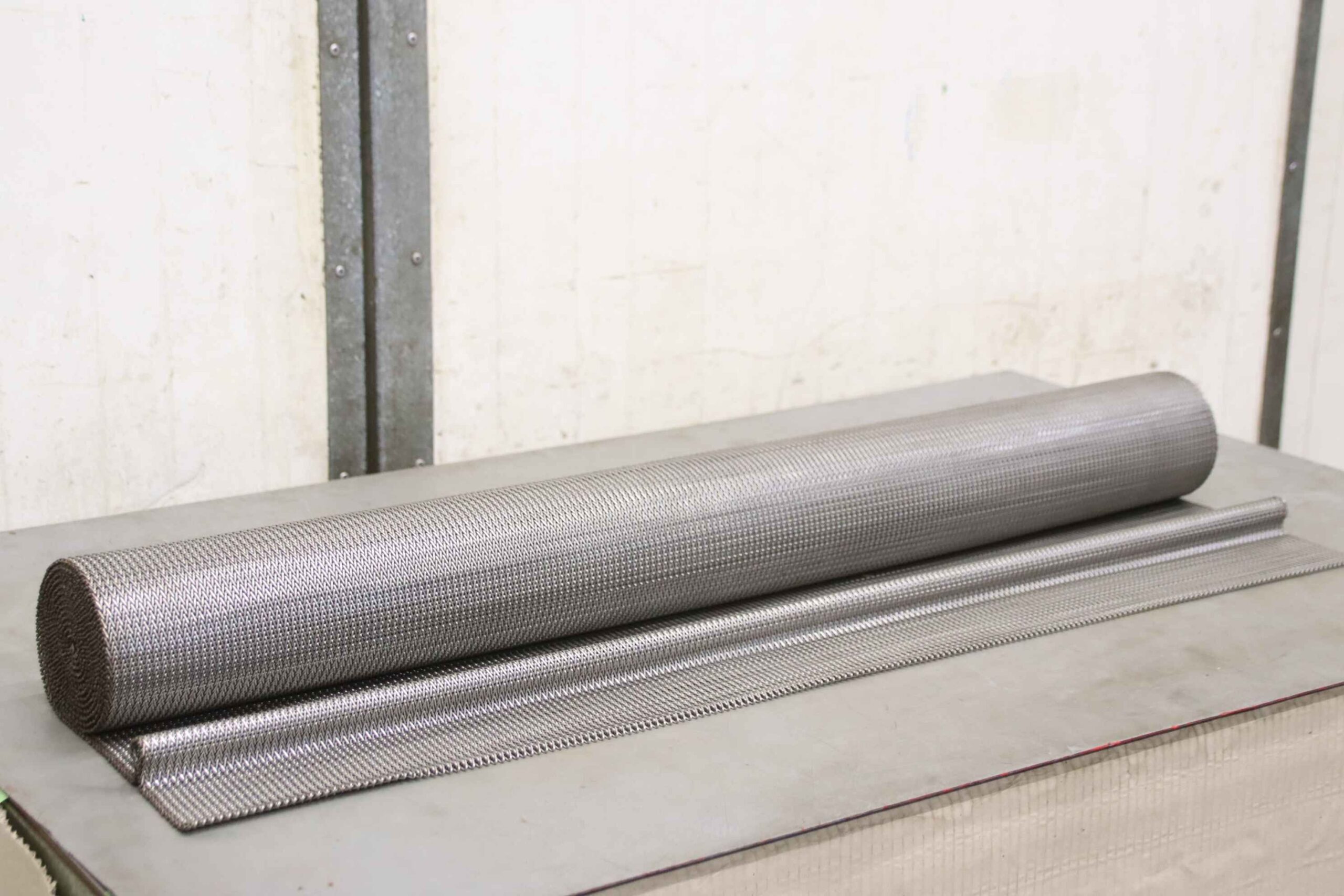 Förderbandgurt Gliedergurt Edelstahl von unbekannt - 1000 x 2890 mm – Bild 2