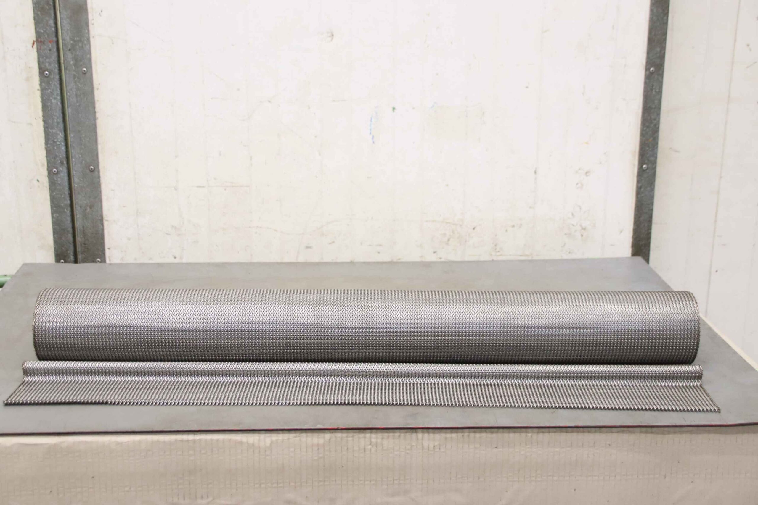 Förderbandgurt Gliedergurt Edelstahl von unbekannt - 1000 x 2890 mm – Bild 3