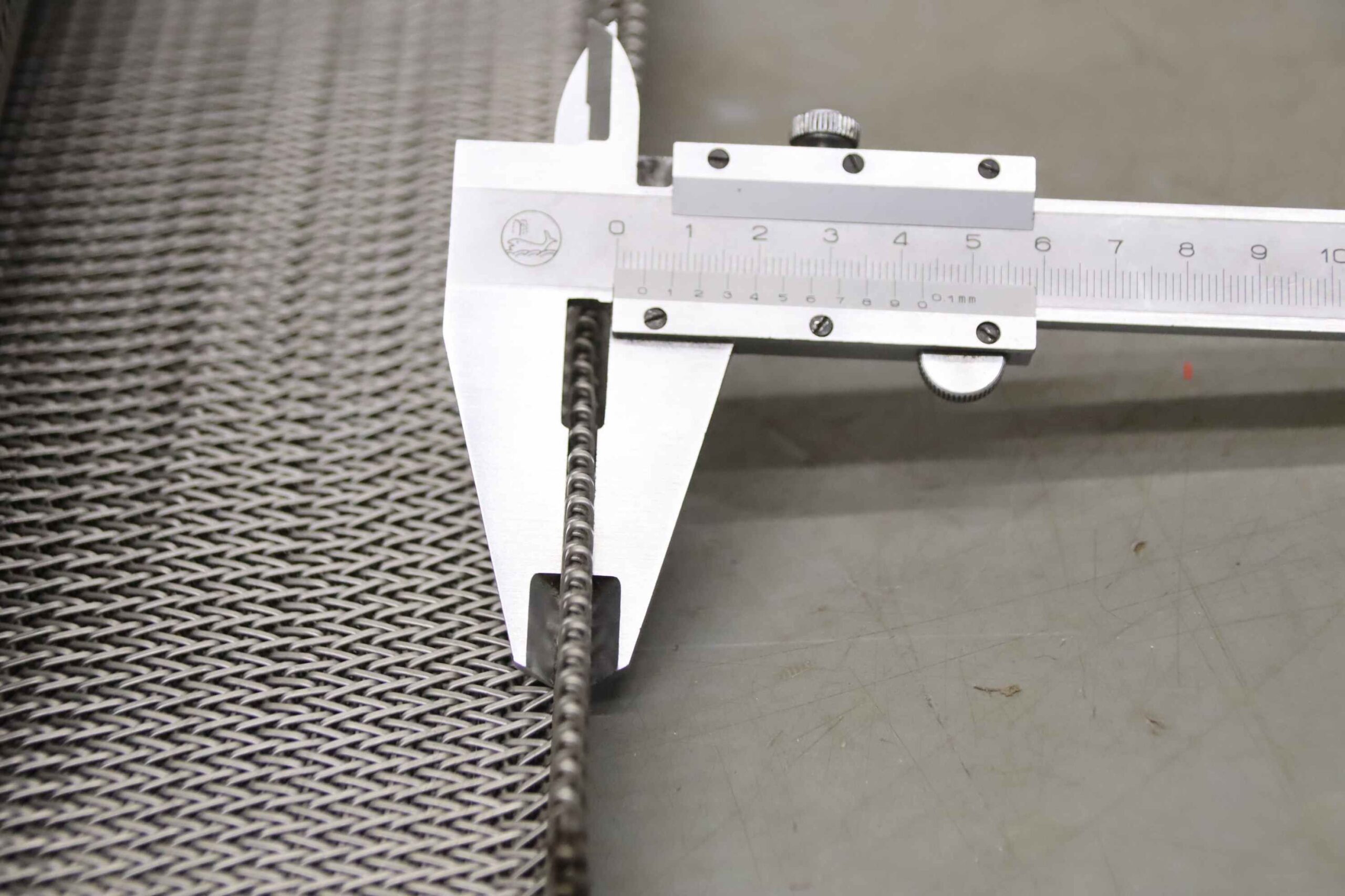 Förderbandgurt Gliedergurt Edelstahl von unbekannt - 1000 x 2890 mm – Bild 6