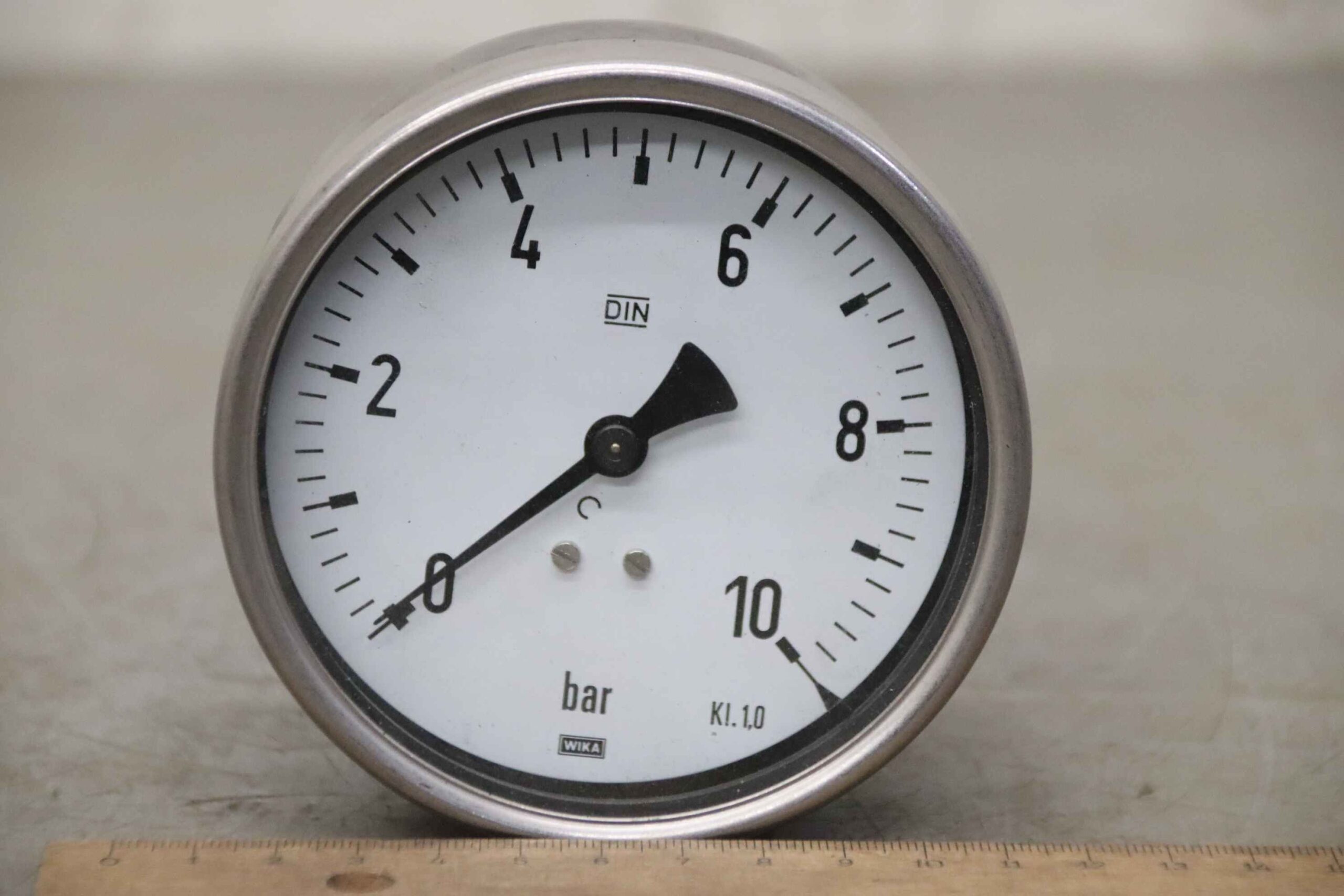 Manometer von Wika - 0 bis 10 bar – Bild 3