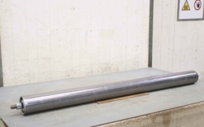 Alternative view of Förderbandrollen Transportrollen von unbekannt - Ø 80 x 1050 mm