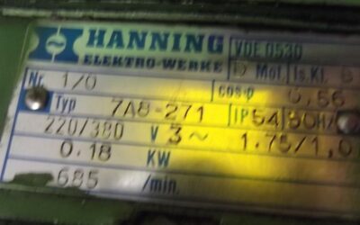 regelbarer Getriebemotor 0,18 kW 0,8-4,6 U/min von Lenze - 11605 0316 0 – Bild 7