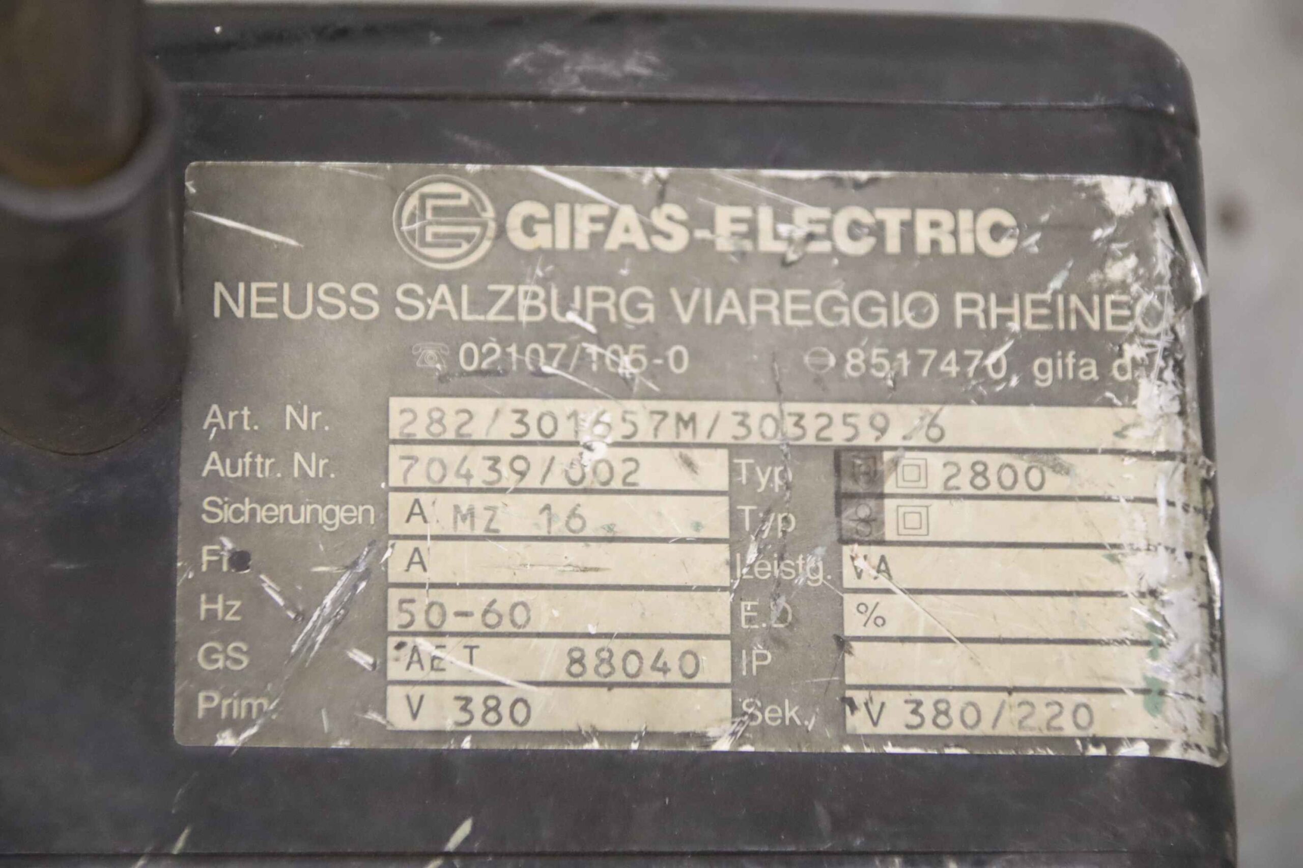 Steckdosenverteiler Adapter von Gifas - 2800 32A / 16A – Bild 3