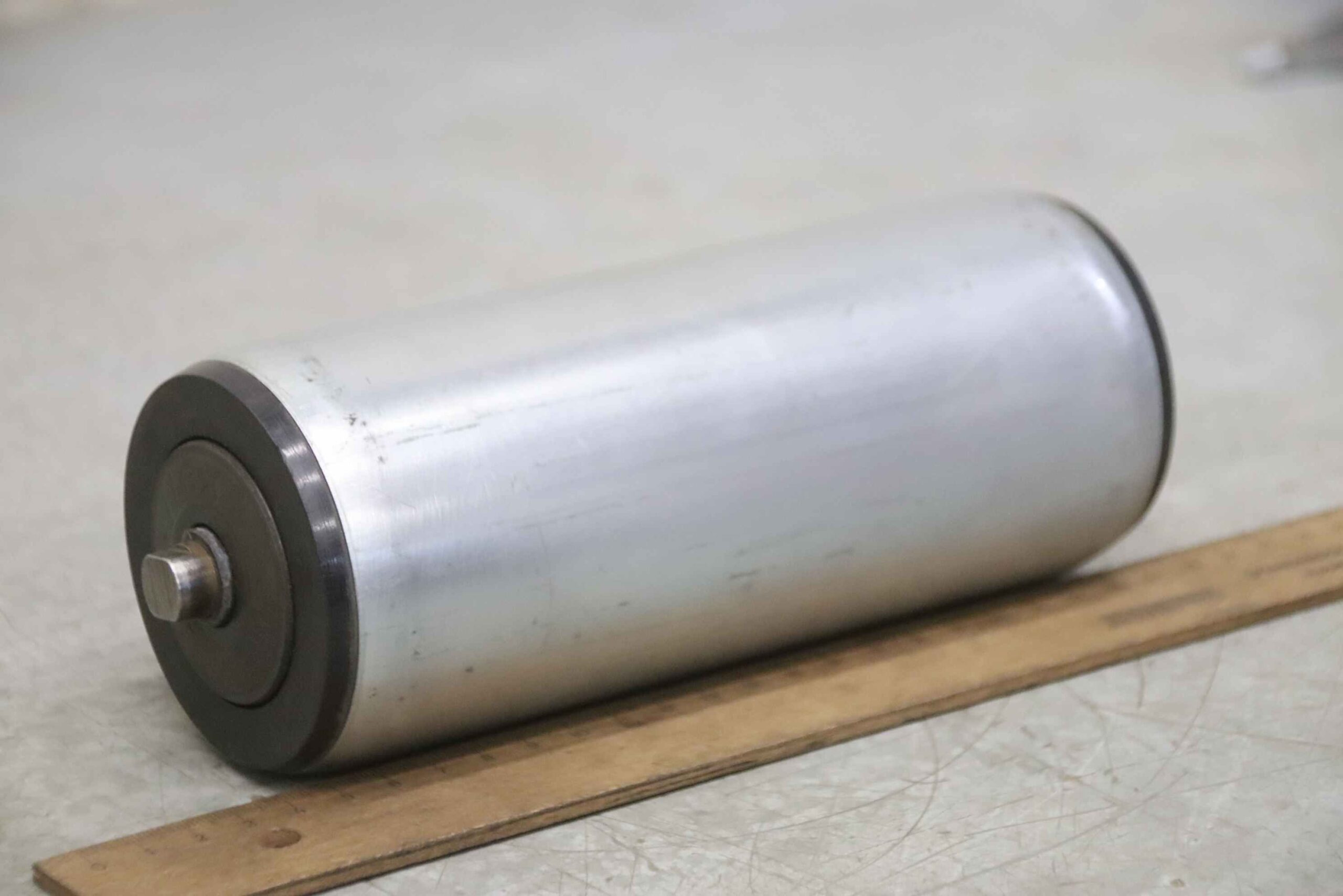 Förderbandrollen Transportrollen von unbekannt - Ø 80 x 195 mm – Bild 2