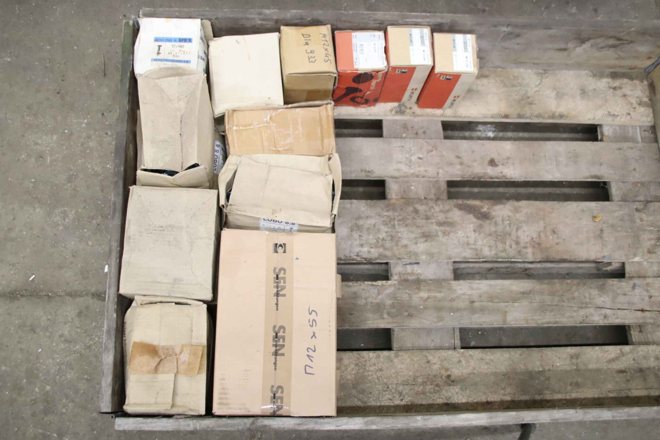 Sechskantschrauben M12 100 kg von Diverse - 8.8 div Größen verzinkt – Bild 4