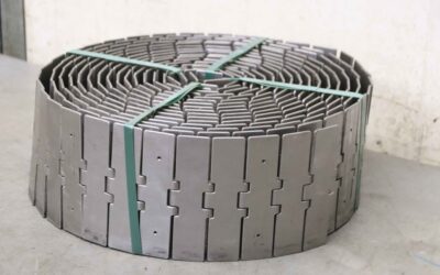 Förderbandgurt Gliedergurt Edelstahl von unbekannt - 150 x 11500 mm