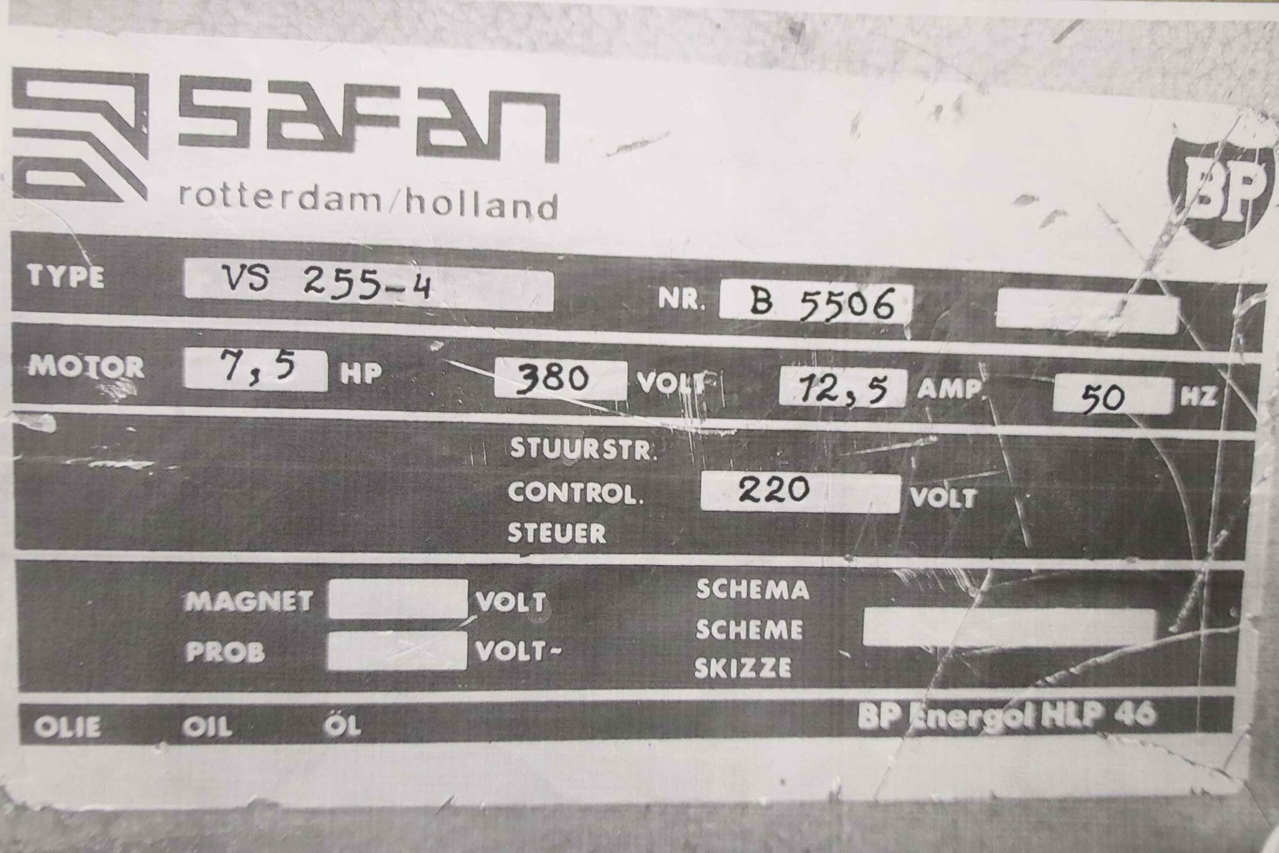 Hydraulikaggregat 5,5 kW 1450 U/min von Sauer Safan - 4 P 023 L M 929 – Bild 9