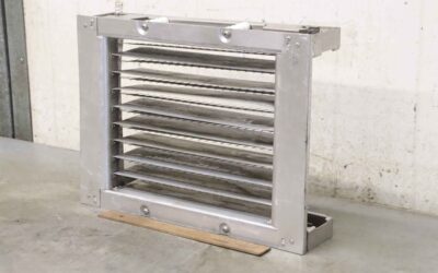 Lüftungsklappe Lamellenlüfter von unbekannt - 445/100/H330 mm