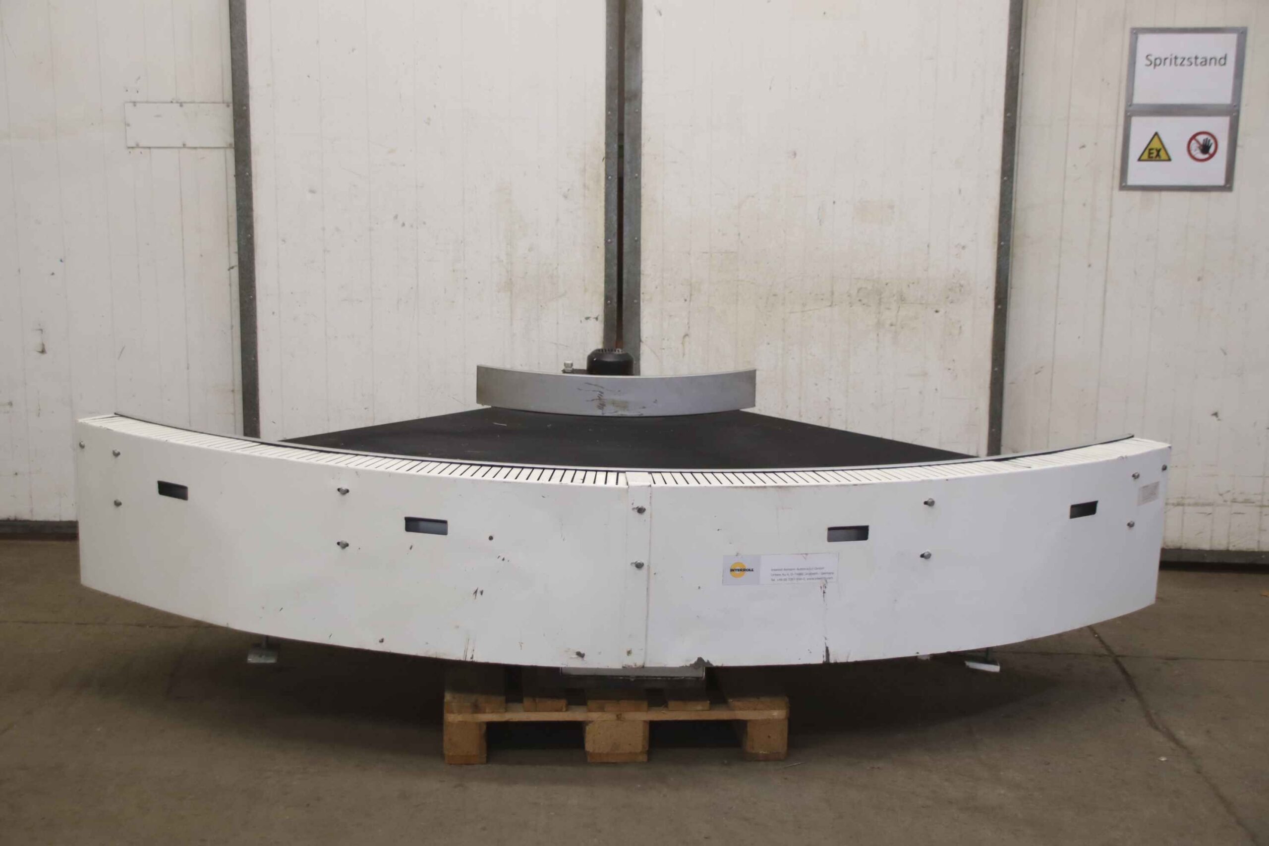 Kurvenförderband von Interroll - 4099/90°600/1220/re – Bild 12