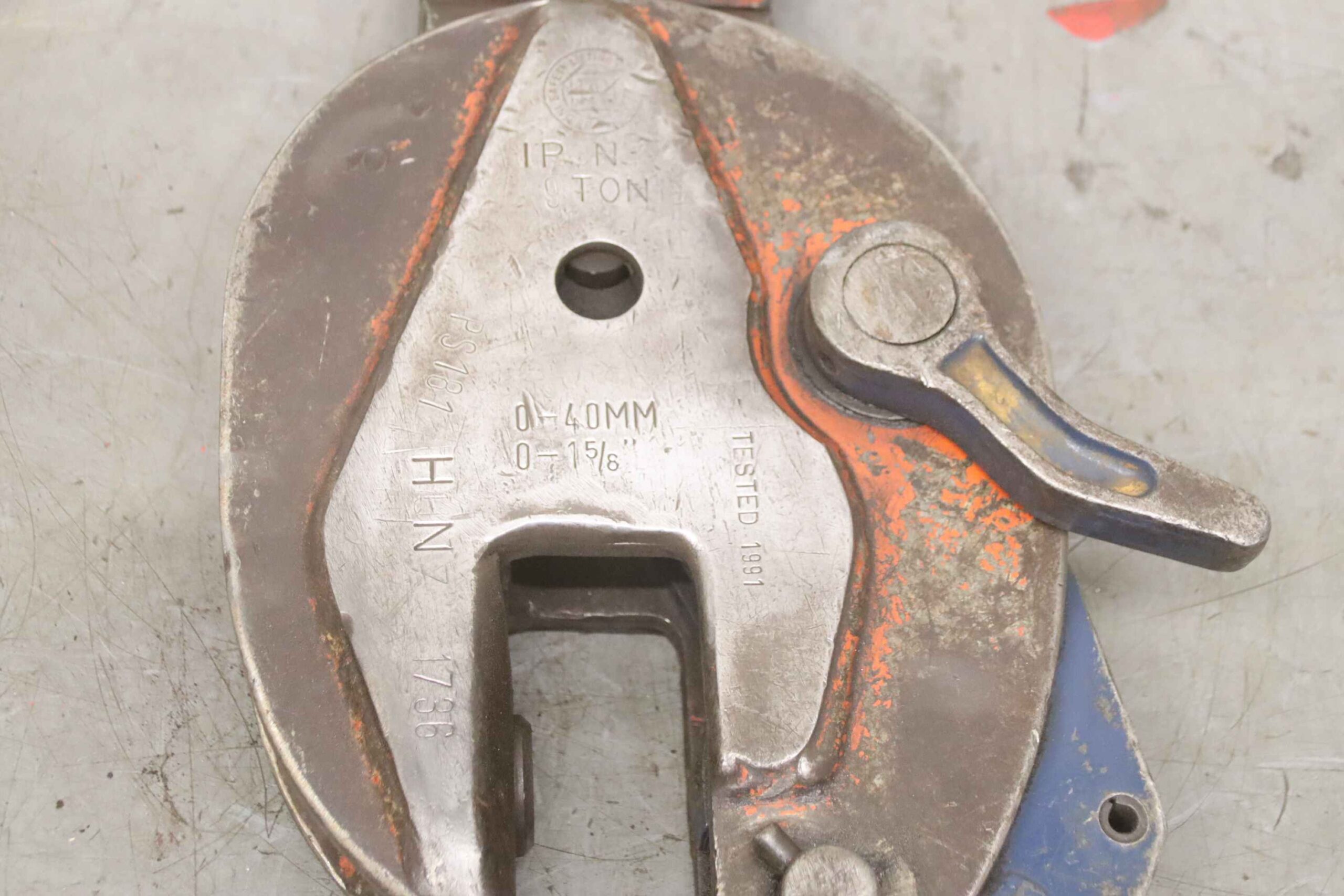 Blechklemme 0-40 mm von ip - IPUN 9Ton – Bild 4