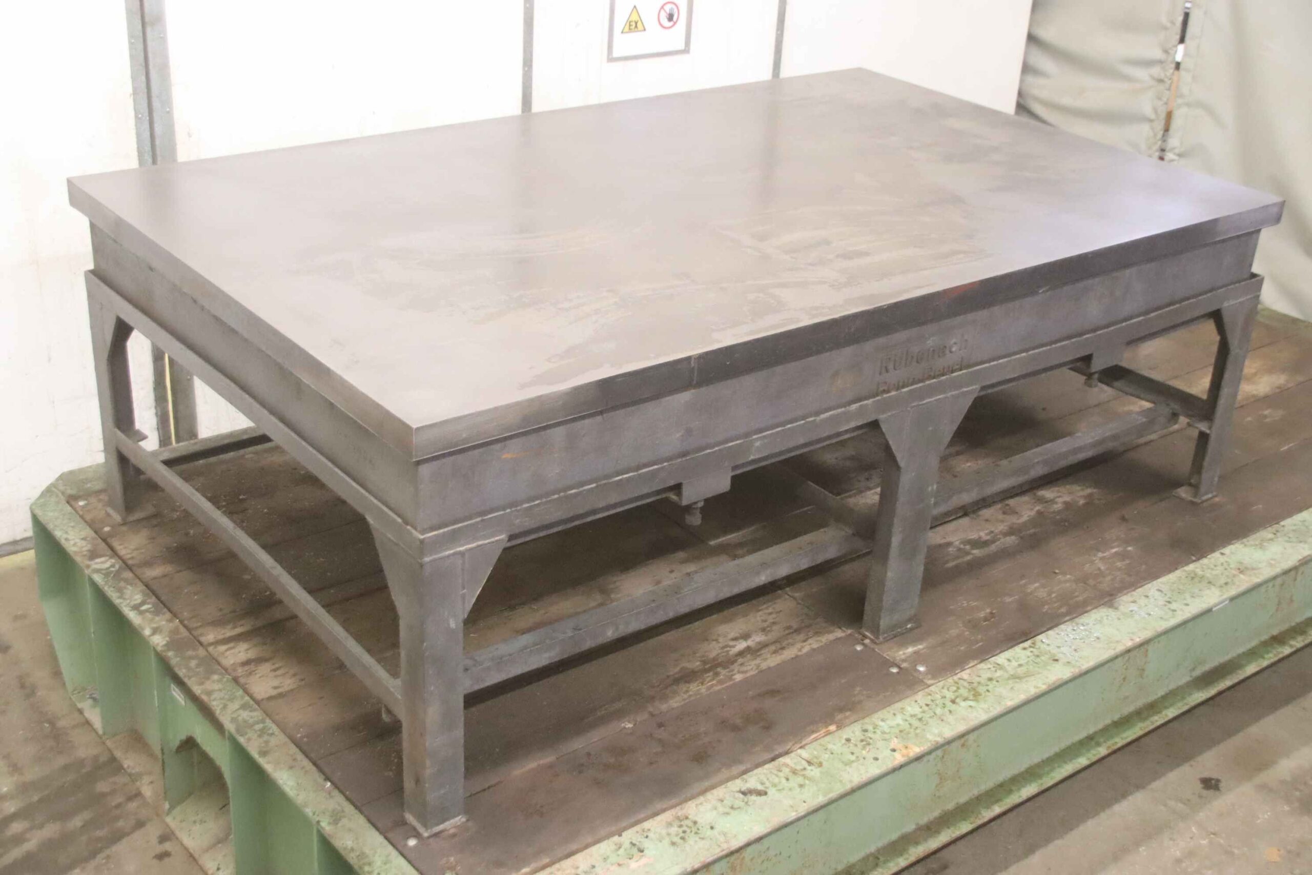 Aufspannplatte von Rübenach - 2500/1500/H835 mm