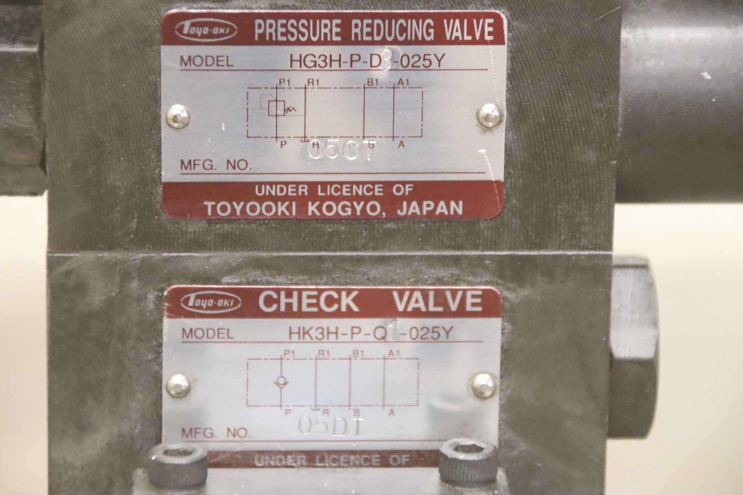 Hydraulik Steuerblock von Toyooki Santenberg - HD-2WD-BcA-025A-WY3 GTC S 2 – Bild 5