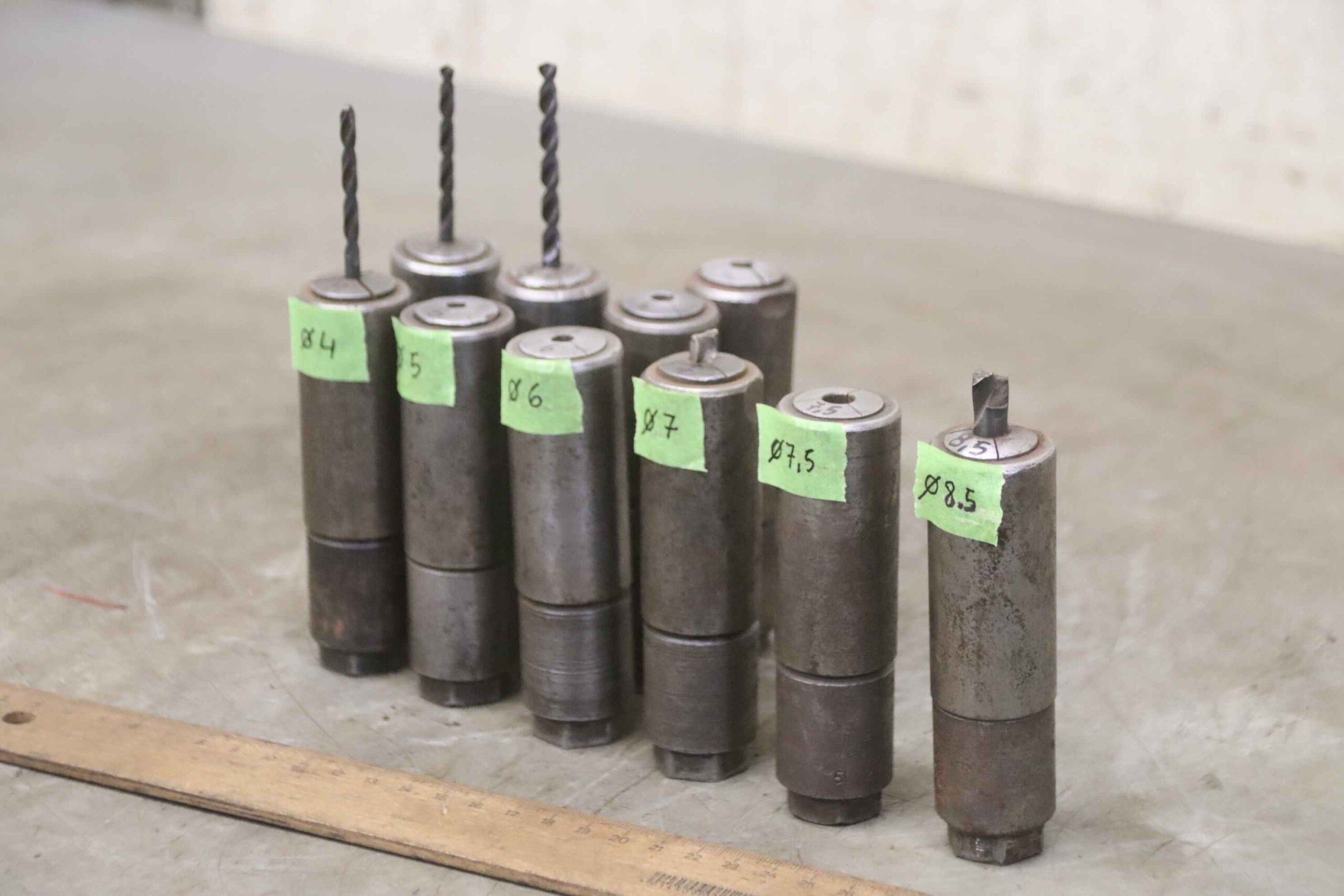 Schnellwechselfutterhülsen 10 Stück von unbekannt - Ø 30 mm