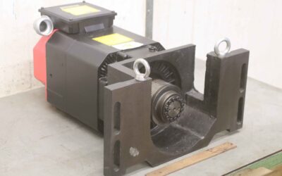 Alternative view of Spindelmotor von Fanuc Santenberg - A06B-1448-B100  GTC S 2