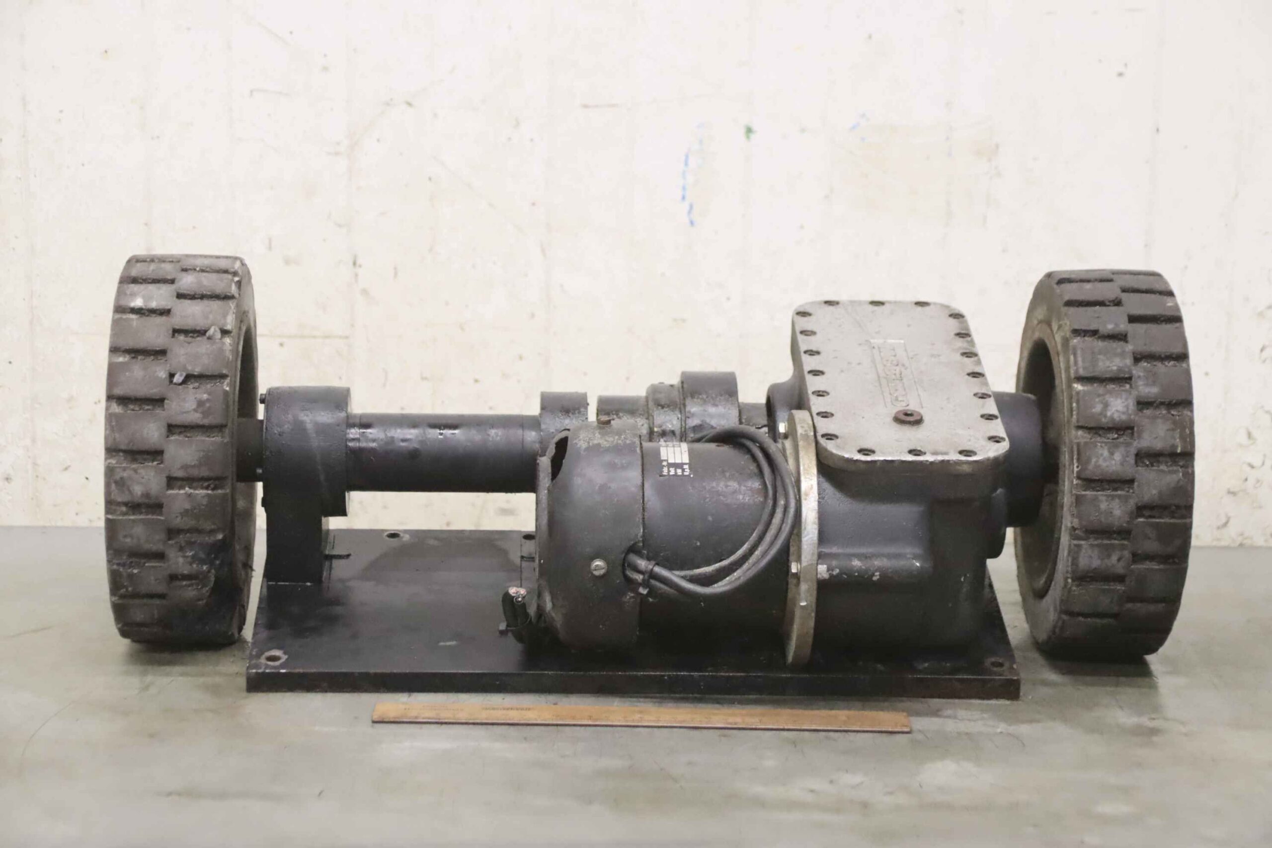 Antriebsachse mit Getriebemotor von Gansow - 70 BF 70 13509 – Bild 3