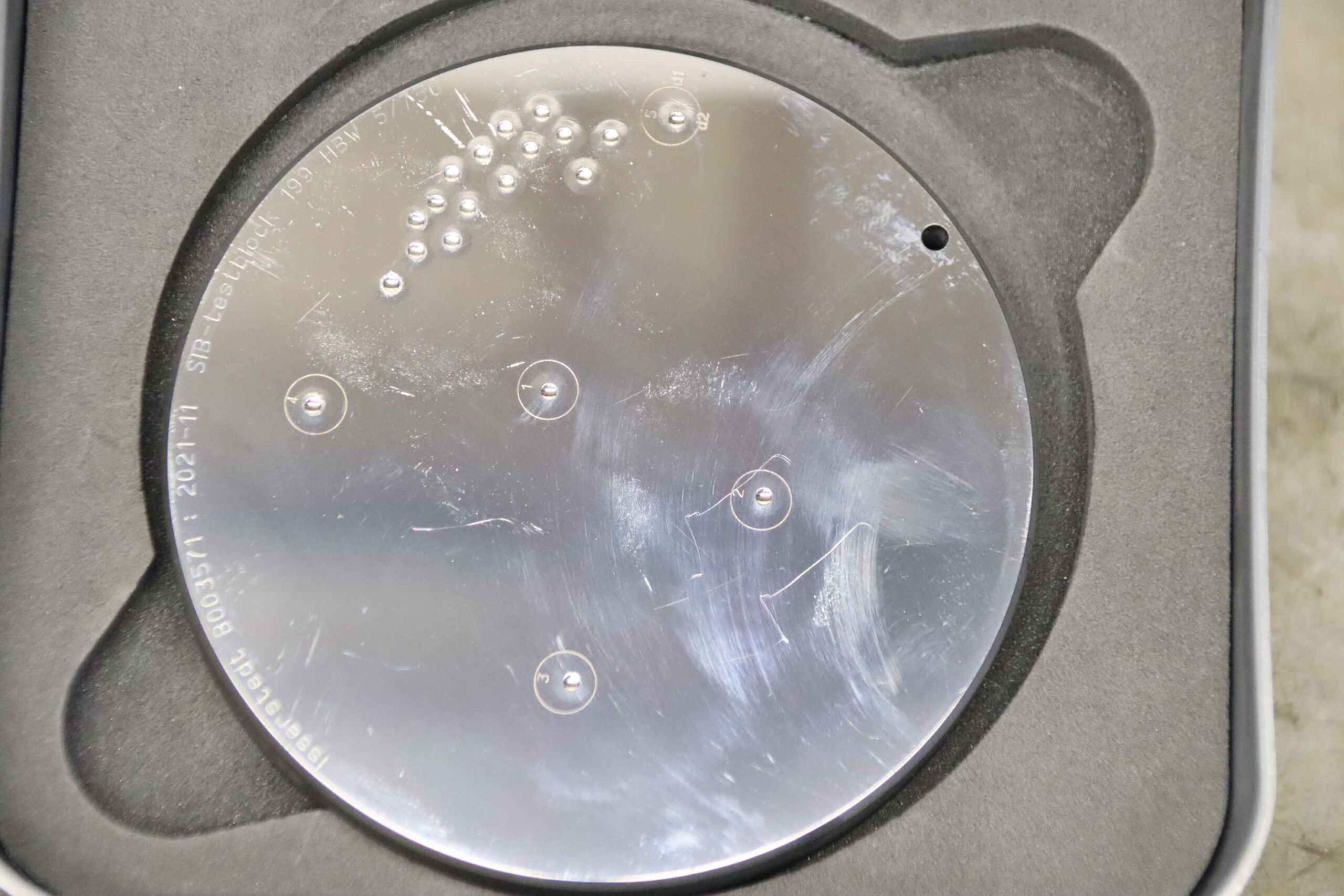 Härtevergleichsplatte von SiB - 199HBW 5/750 – Bild 4