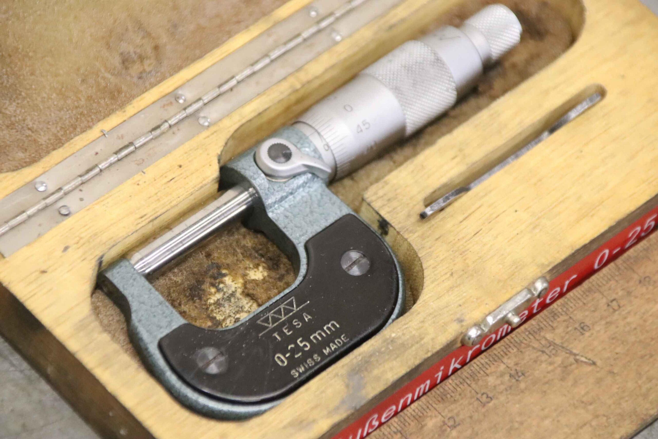 Bügelmeßschraube von TESA - 0-25 mm – Bild 2