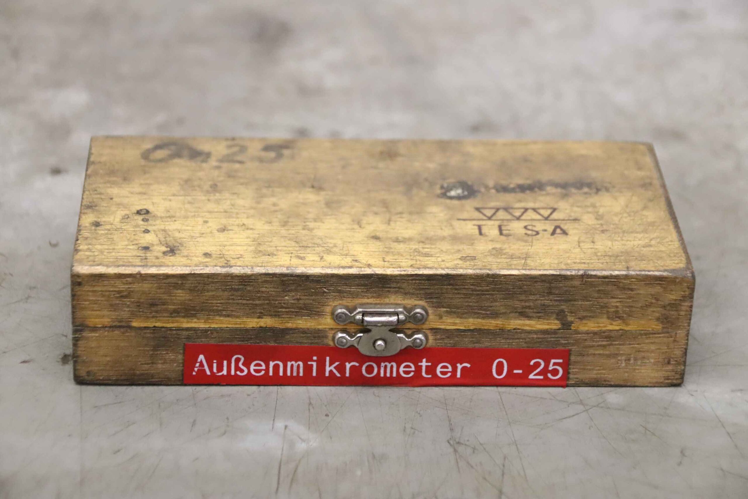 Bügelmeßschraube von TESA - 0-25 mm – Bild 5
