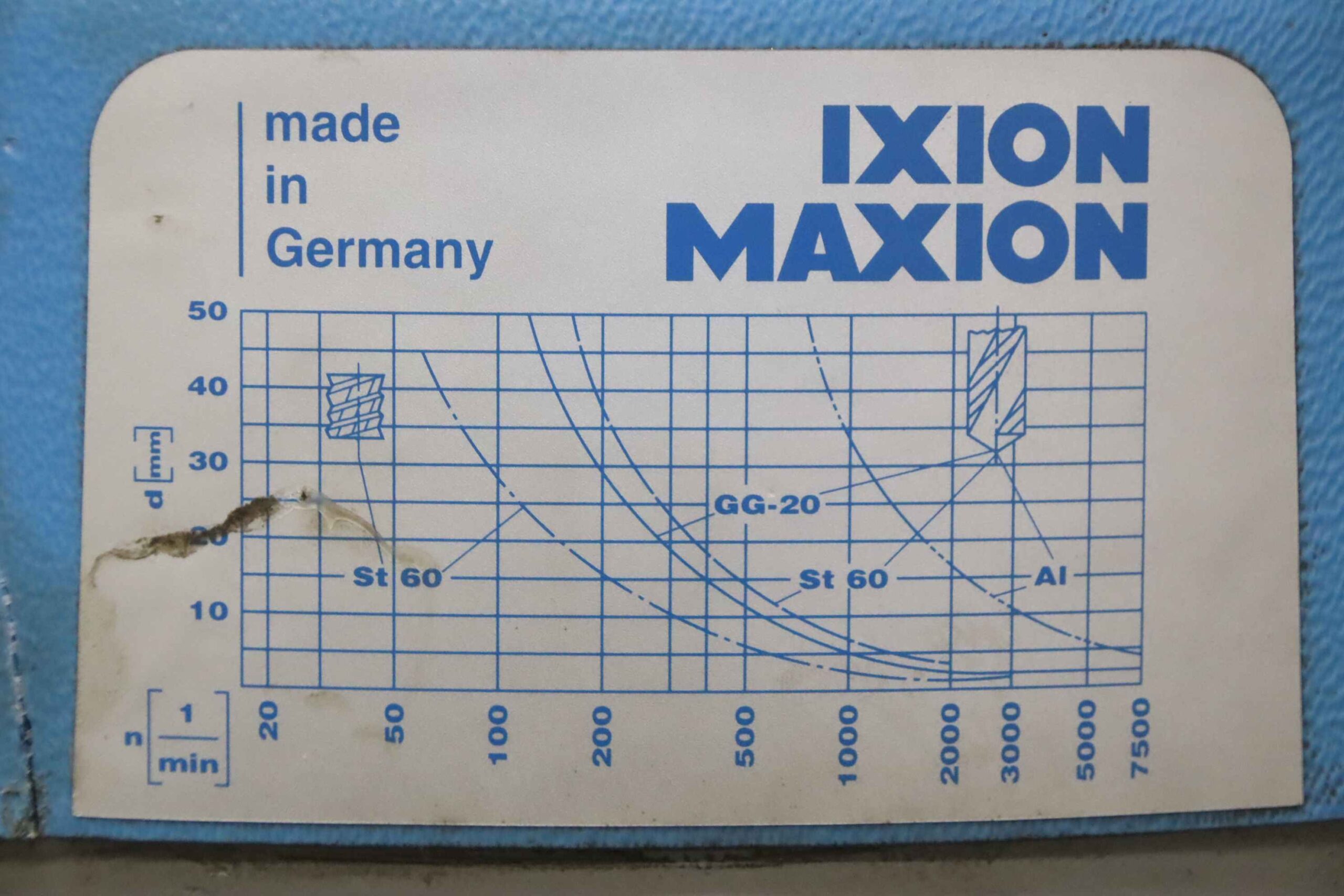 Tischbohrmaschine von IXION MAXION - Ixion BT13 ST – Bild 5