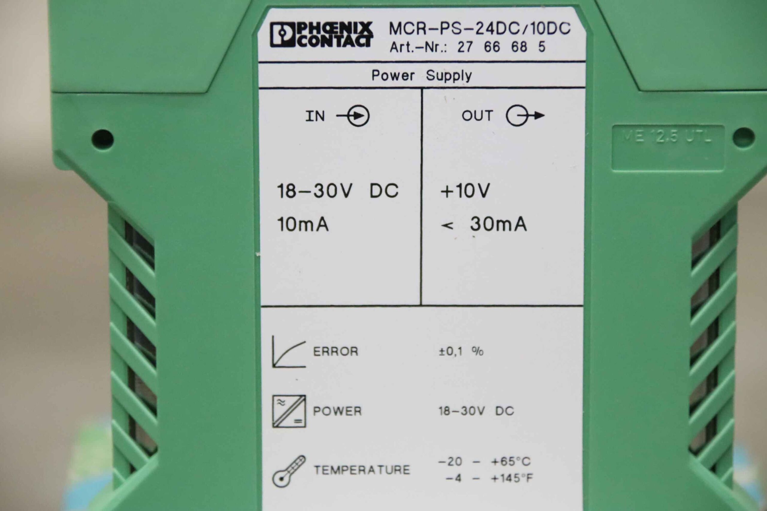 Trennverstärker von Phoenix Contact - MCR-PS-24DC/10DC 27 66 68 5 – Bild 5