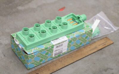 Alternative view of Sensor-Aktor-Verteiler von Phoenix Contact - SACB-8Q/4P-L-SC  16 62 95 5